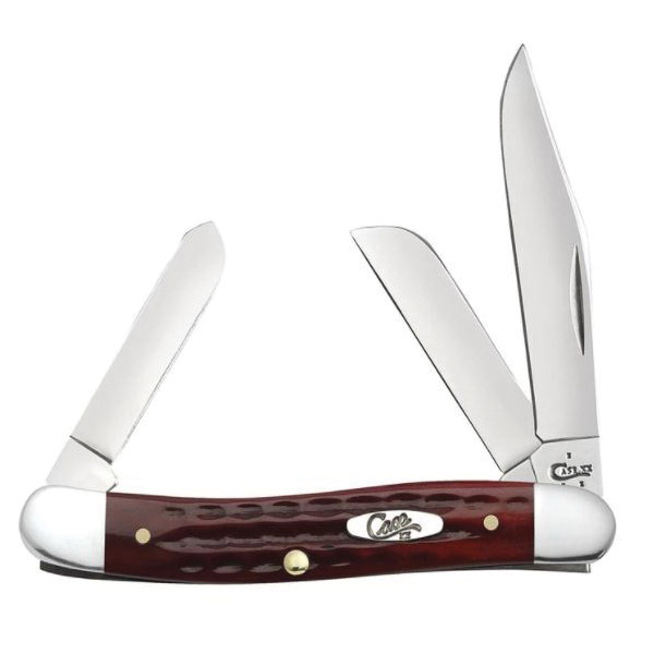 00786 Stockman Pocket Knife, 2.57, 1.88, 1.71 in L Blade, High Carbon Stainless Steel Blade, 3-Blade