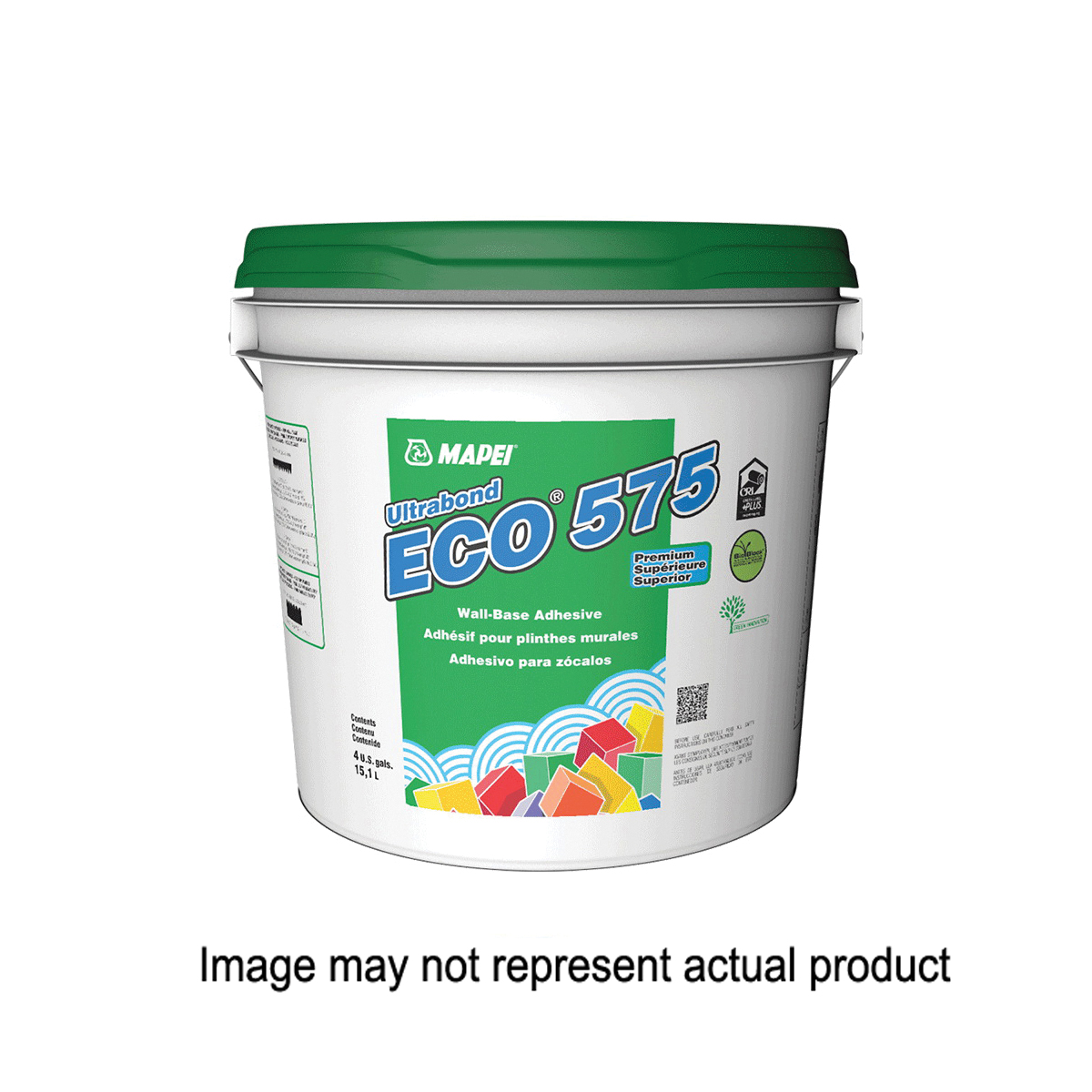 Ultrabond ECO 575 1005004 Wall Base Adhesive, White, 1 gal