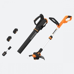 WG929 Trimmer and Blower Combo Kit, Battery Included: Yes, Yes Charger Included