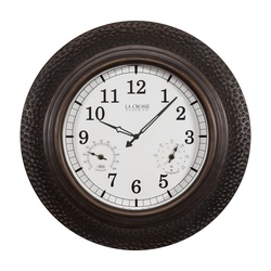 404-3556 Clock, Round, Polyester Clock Face, Analog