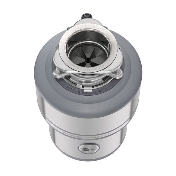InSinkErator Evolution Excel Series 78234 Garbage Disposal, 40 oz Grinding Chamber, 1 hp Motor, 120 V, Stainless Steel - 3