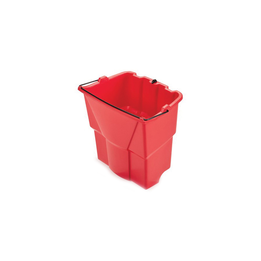 WaveBrake 2064907 Dirty Water Bucket, 18 qt Capacity, Plastic Bucket/Pail, Red
