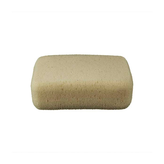 00027 Large Economy Sponge, 7 in L, 4-1/2 in W, 2-2/5 in Thick, Polyester, Yellow