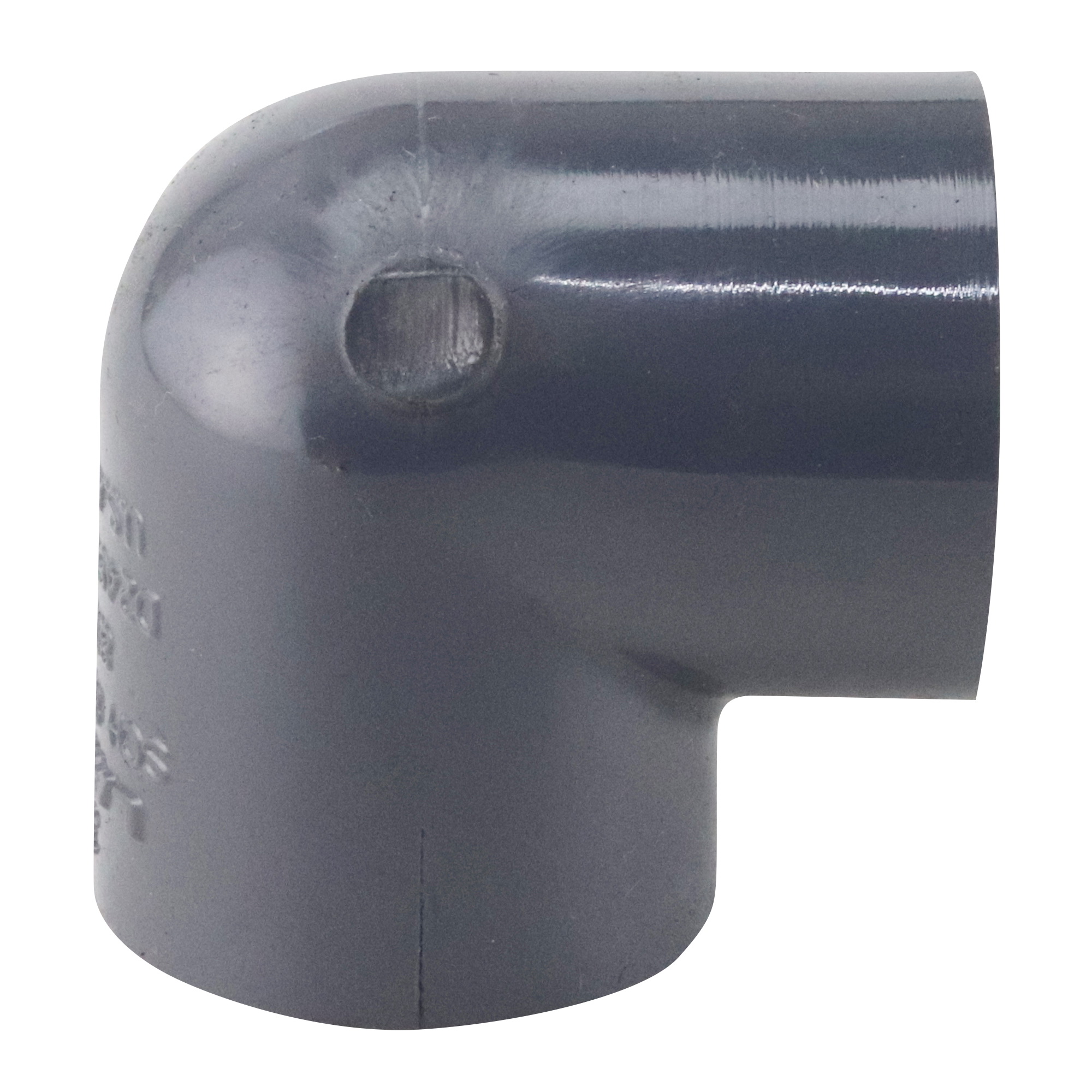808007BC Pipe Elbow, 3/4 in, FIP, 90 deg Angle, PVC, SCH 80 Schedule