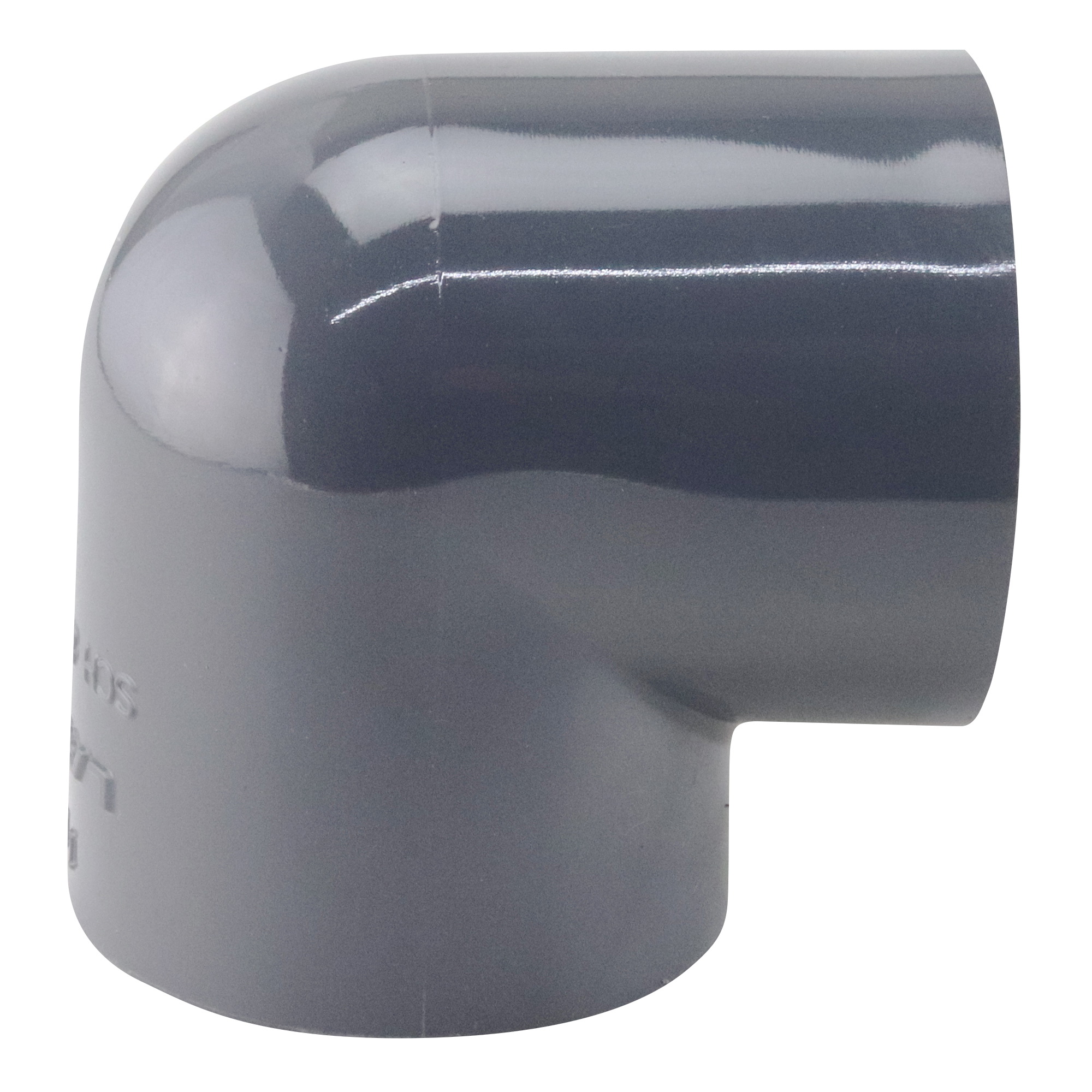 808012BC Pipe Elbow, 1-1/4 in, Female, 90 deg Angle, PVC, SCH 80 Schedule