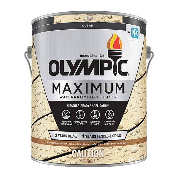 Olympic 56400C-18.9L Waterproofer, Liquid, Clear, 18.9 L