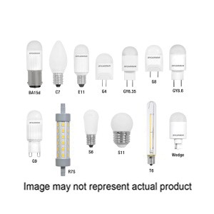 Sylvania 74664 Specialty Ultra LED Bulb, T6 Lamp, 20 W Equivalent, Wedge 2.1 x 4.9D Lamp Base, Frosted, Natural White - 1