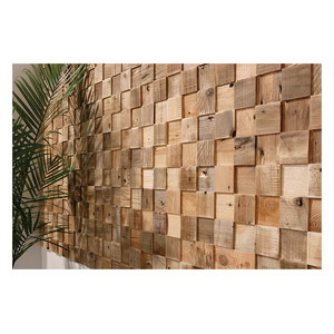 TIMBERWALL Reclaimed TWRECUB Wall Plank, 19-3/4 in L, 8-1/2 in W, 8.2 sq-ft Coverage Area, Spruce/Pine/Fir Wood - 3