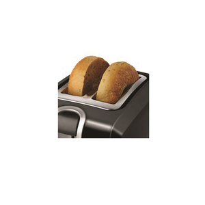 SPECTRUM T2569B Toaster, 850 W, Button Control, Black - 2
