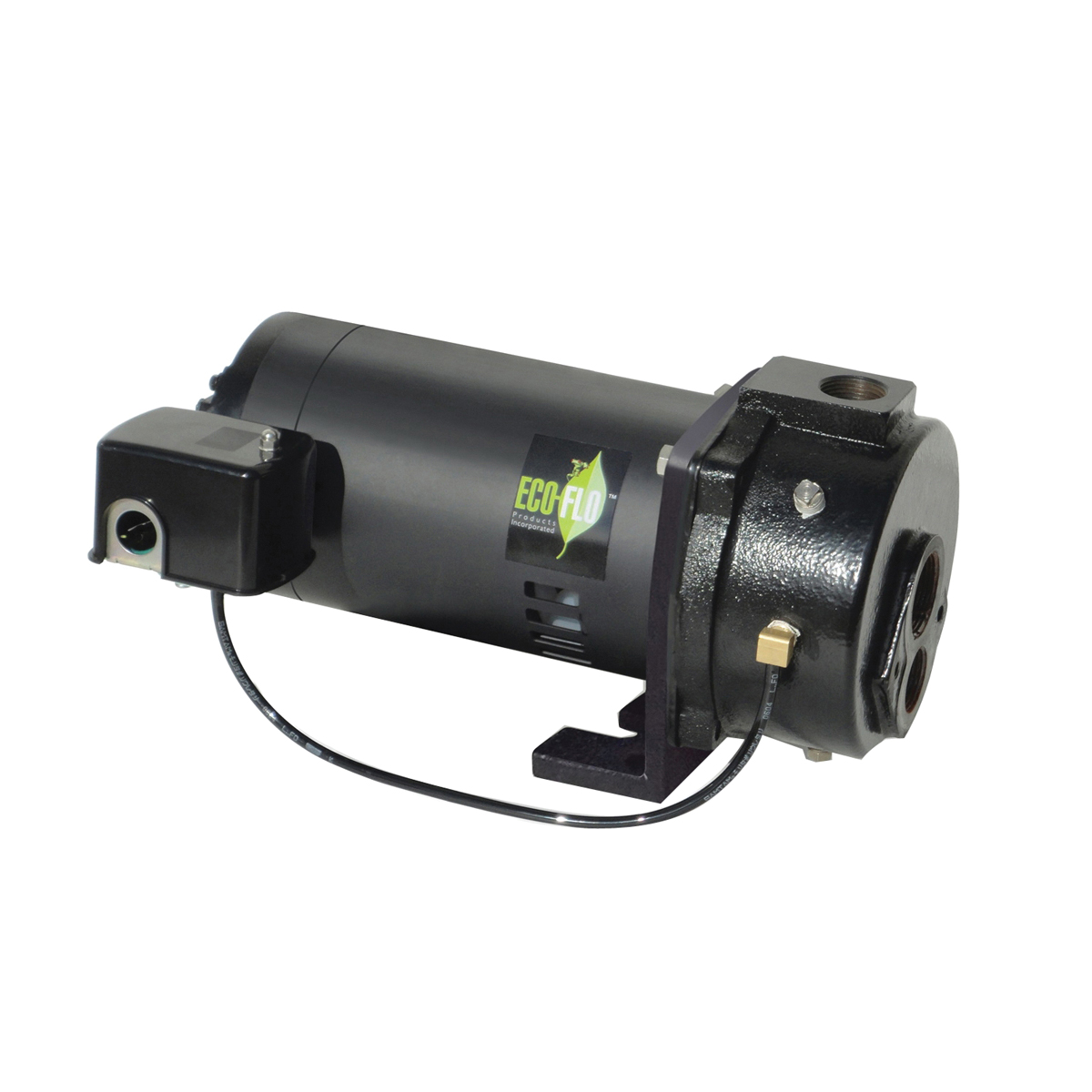 EFCWJ7 Deep Well Jet Pump, 115/230 V, 3/4 hp, 1-1/4 in Suction, 1 in Discharge Connection, 7 gpm, Iron