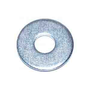 88428 Fender Washer, 12 mm ID, 40 mm OD, 3 mm Thick, Steel, Zinc