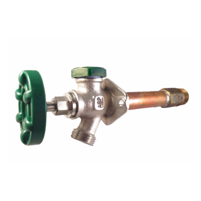 Arrowhead Brass 425-08QTLF Anti-Siphon Wall Hydrant, 1/2, 3/4 in Inlet, FIP x MIP Inlet, 3/4 in Outlet, Threaded Outlet - 2
