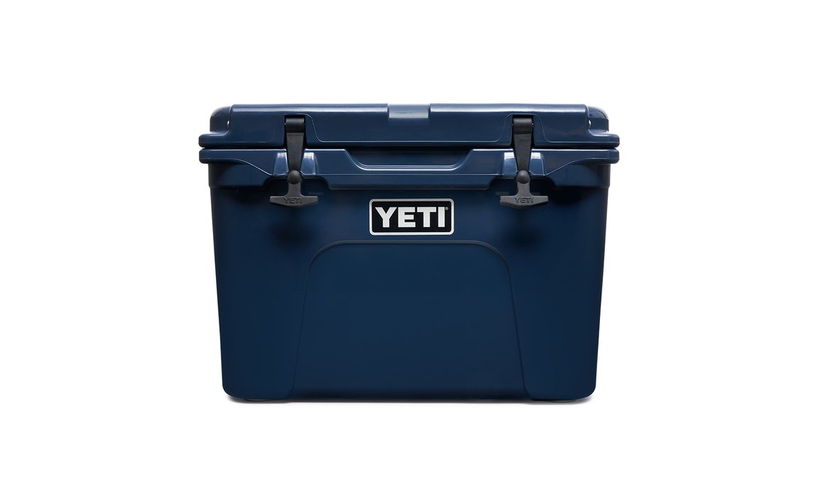 YETI Tundra 35 10035200000 Cooler, 21 Can Cooler, Navy Blue - 1