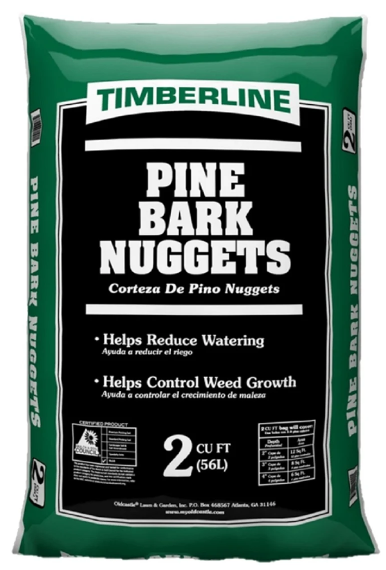 52055472 Bark Nugget, 2 cu-ft Bag
