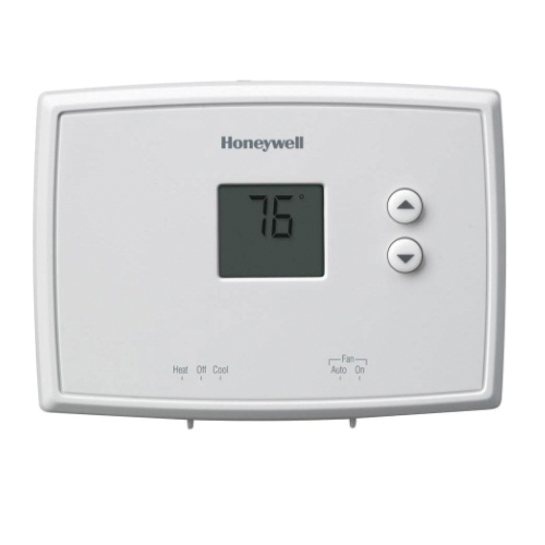 RTH111B1024 Digital Non-Programmable Thermostat, White