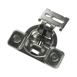 10400 Cabinet Hinge, Steel, Chrome, 1/2 in Overlay