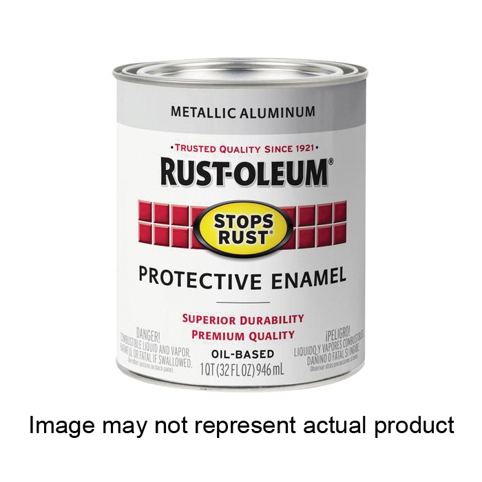 Rust-Oleum 353578 Rust Preventative Paint, Oil, Gloss, Royal Blue, 1 qt, 80 to 175 sq-ft Coverage Area