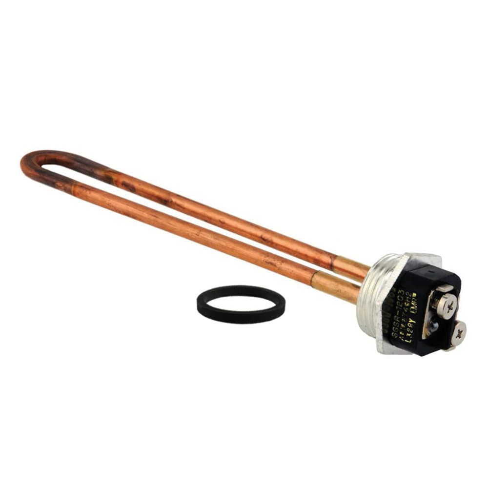 RP10874GH Electric Water Heater Element, 120 V, 2000 W, 1 in Connection, Copper