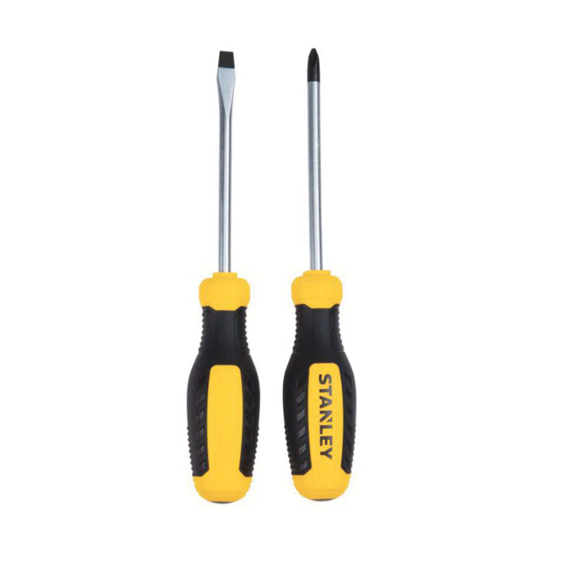 STHT60126 Screwdriver Set, 2-Piece, Alloy Steel, Specifications: 4 in L Round Shank