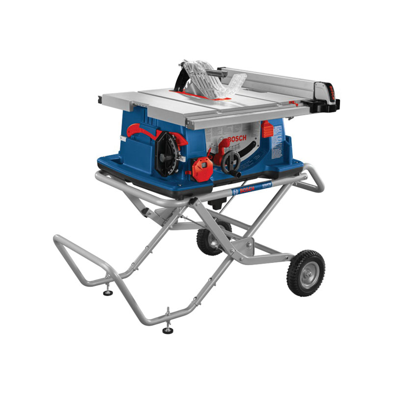 Bosch 4100XC-10 Portable Table Saw, 120 VAC, 15 A, 10 in Dia Blade, 5/8 in Arbor, 30 in Rip Capacity Right - 1