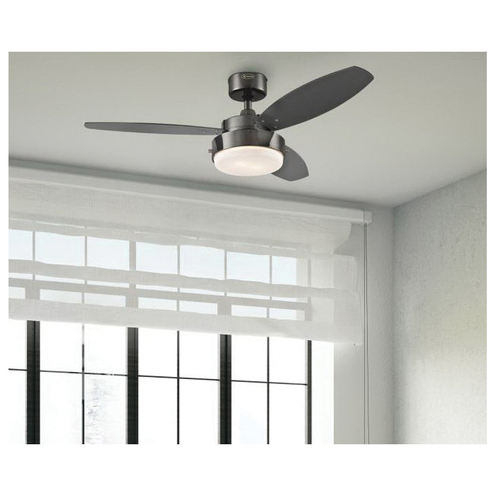 Westinghouse 7221500 Ceiling Fan, Black Blade, 42 in Sweep, MDF Blade - 5