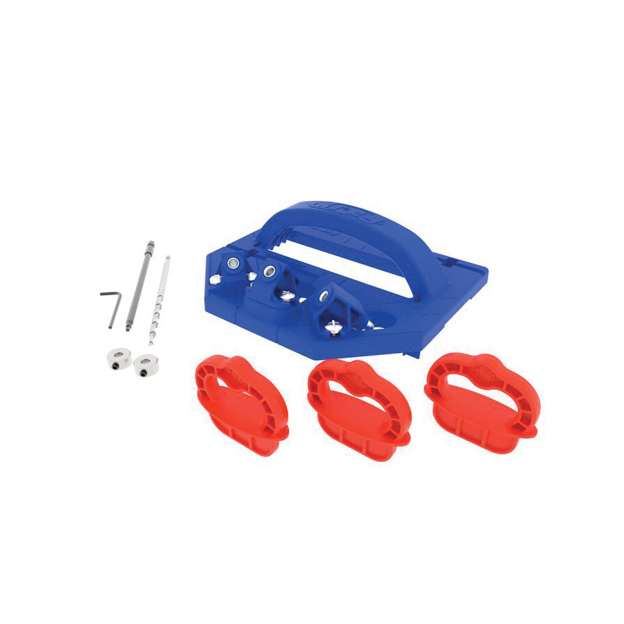 Deck Jig Concealed Fastening System, Kreg, 3-Guide Hole, Polymer/Steel 2.0 - 1