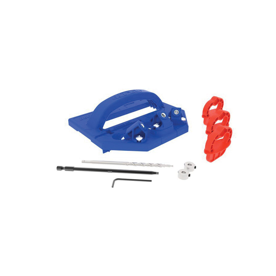 Deck Jig Concealed Fastening System, Kreg, 3-Guide Hole, Polymer/Steel 2.0 - 2