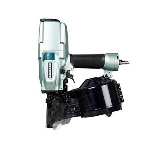 Metabo HPT NV75A5M Coil Nailer, 200 to 300 Nails Magazine, 15, 16 deg Collation, Plastic, Wire Collation, 0.064 scfm Air - 3