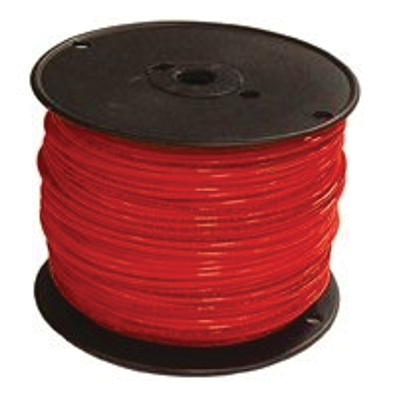 14RED-STRX500 Building Wire, #14 AWG Wire, 1 -Conductor, 500 ft L, Copper Conductor, PVC Insulation