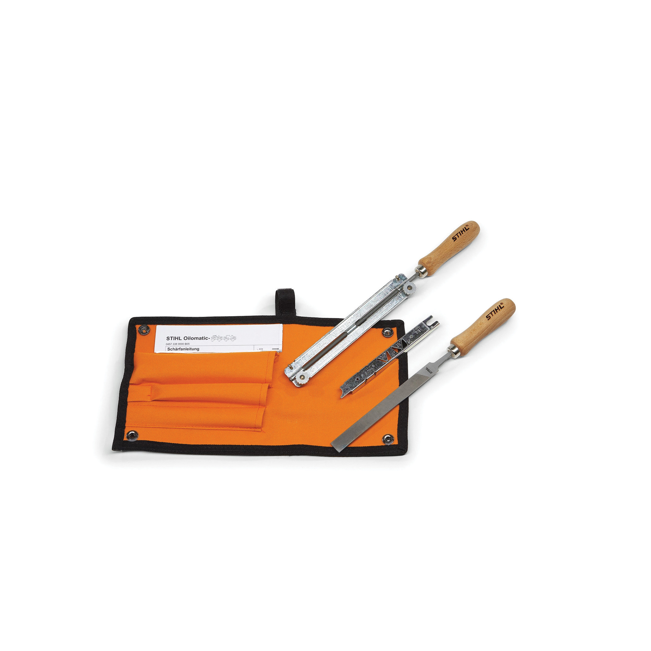 5605 007 1028 Sharpening Kit, Brown/Orange