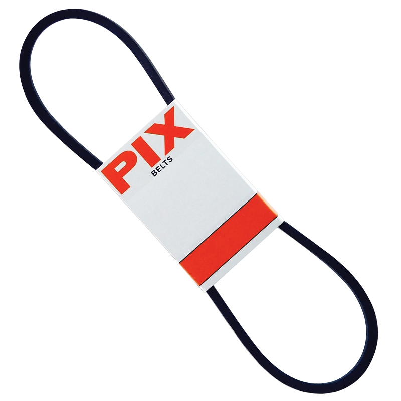 PIX A41/4L430 V-Belt, 43 in Outside Circumference, A, 1/2 in W, Black