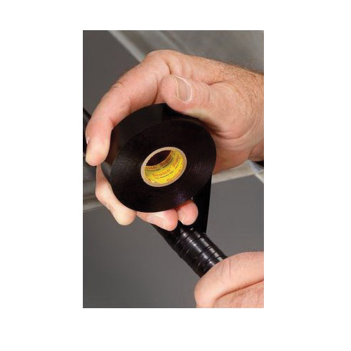 Electrical Tape, Scotch, 66 ft L, 3/4 in W, Vinyl Backing, Black - 5