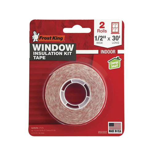 Mounting Tape, Frost King, 54 ft L, 1/2 in W - 3