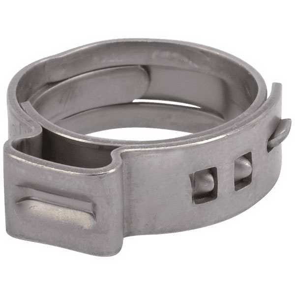 SharkBite UC953CP100 Clamp Ring, 1/2 in, Stainless Steel