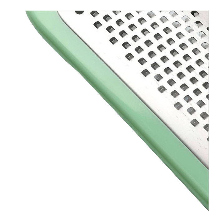 Good Grips 11273000 Etched Ginger and Garlic Grater, Stainless Steel, Green - 2