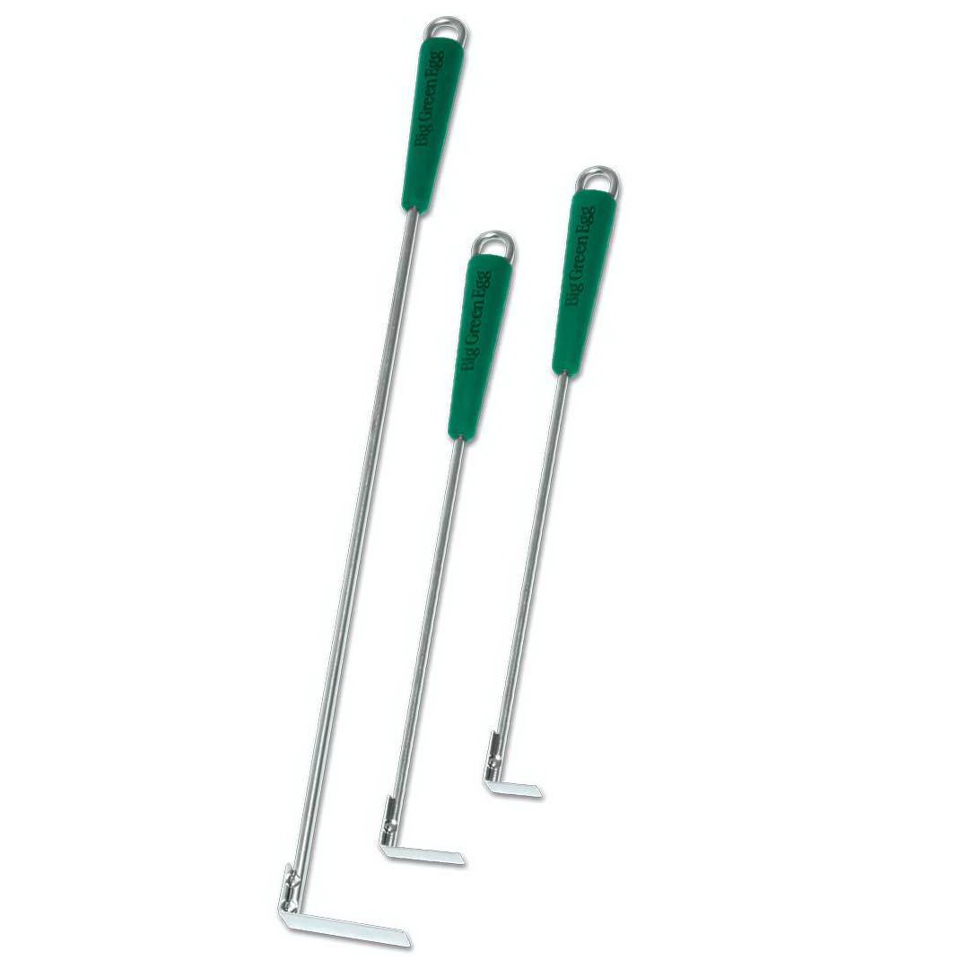 Big Green Egg 119513 Ash Tool, Stainless Steel, Soft Grip Handle