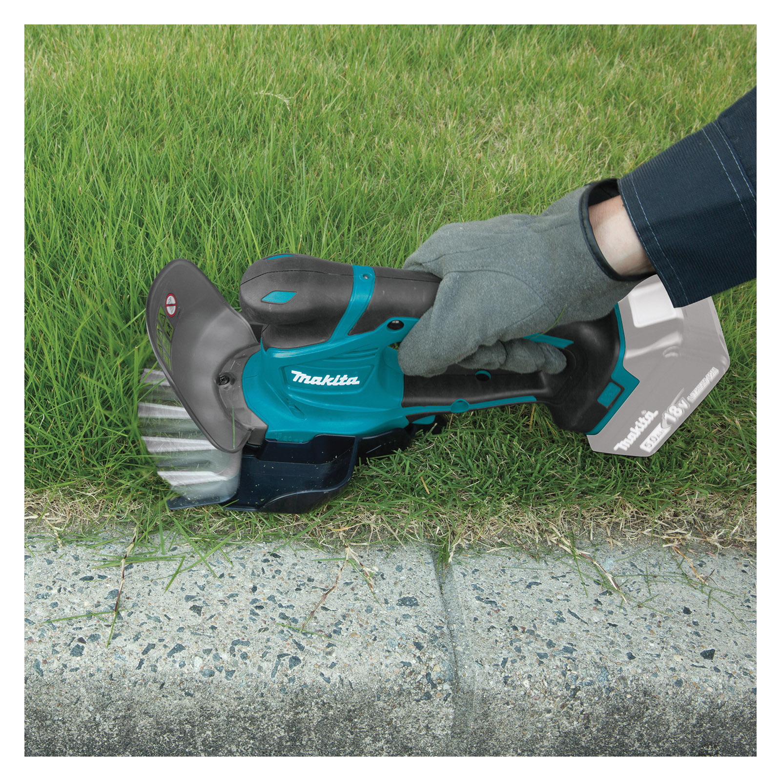 Lxt Cordless Grass Shear/Hedge Trimming Kit, Makita, 18 v, Lithium-Ion, 6-5/16 in W Cut Capacity - 3