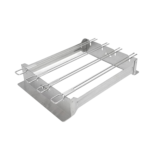 Broil King 69138 Narrow Kebab Rack, Stainless Steel - 2