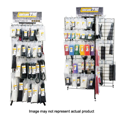 Gardner Bender CT8-50100 Cable Tie, 2 in Max Bundle Dia, Nylon, Natural, 8 in L, 50 lb Tensile Strength, 2/PK