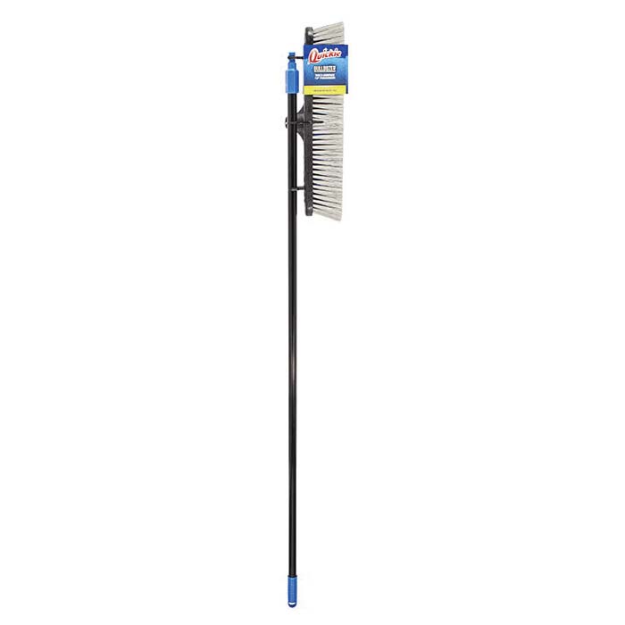 Quickie Bulldozer 528 Push Broom, 18 in Block, Polypropylene Bristle, Steel Handle - 4