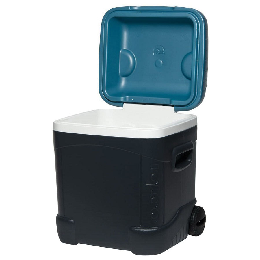 Igloo MaxCold Series 34071 Ice Cool Box, 70 qt Cooler, Plastic, Blue/Gray/White, 5 days Ice Retention