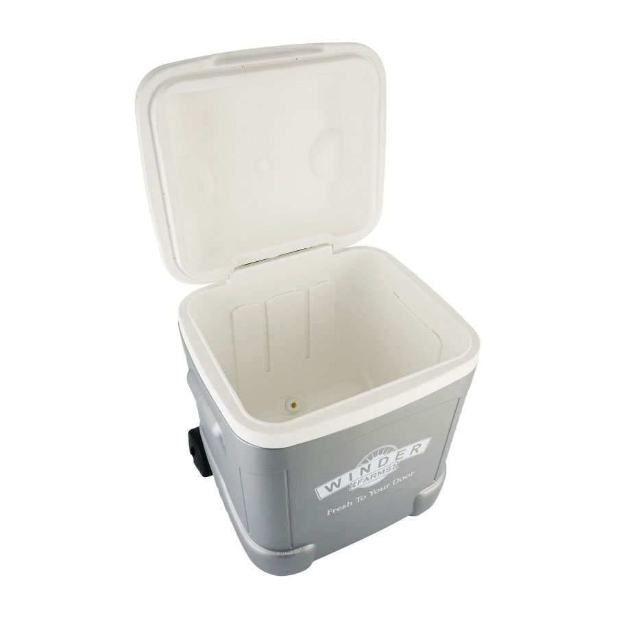 Igloo MaxCold Series 34071 Ice Cool Box, 70 qt Cooler, Plastic, Blue/Gray/White, 5 days Ice Retention