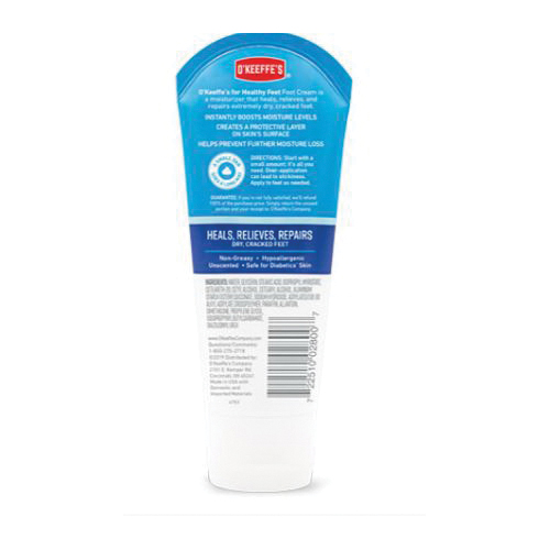 O'Keeffe's Healthy Feet Series K0280005 Foot Care, Cream, 3 oz, Tube - 2