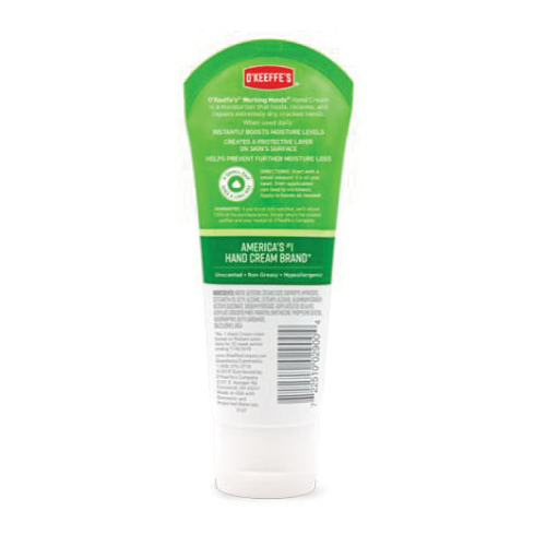 O'Keeffe's K0290005 Hand Cream, Mild Stearic Acid, 3 oz, Tube - 2
