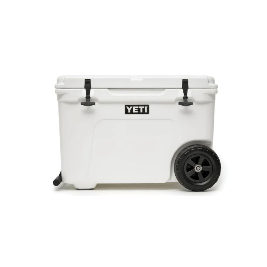 Yeti Tundra Series YTUNH50 Hard Cooler, 55 lb Cooler, Polyurethane, White