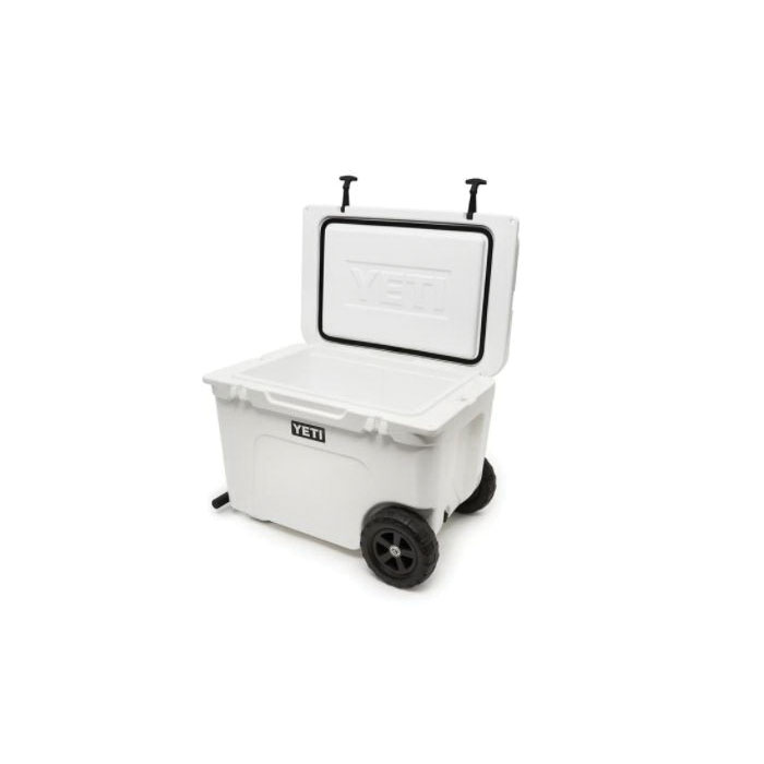 Yeti Tundra Series YTUNH50 Hard Cooler, 55 lb Cooler, Polyurethane, White