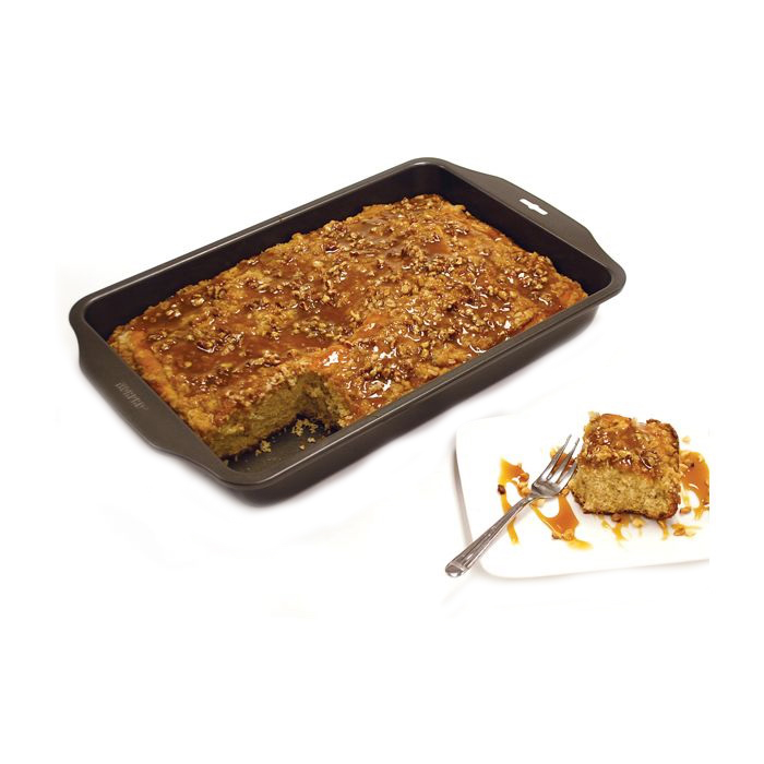 Norpro 3985 Cake Pan, Rectangular, 13 in OAL, Non-Stick: Yes - 3