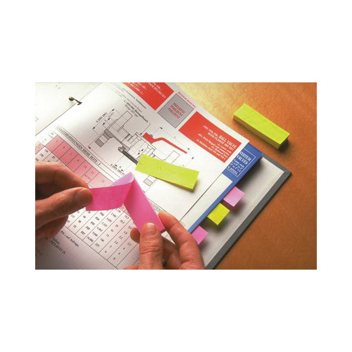 Post-it 670-5AN Page Marker, Assorted, 100-Sheet - 4