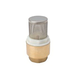 ProLine Series 101-325NL Foot Check Valve, 1 in Connection, FIP, 125 psi WSP, 200 psi WOG Pressure, Brass Body