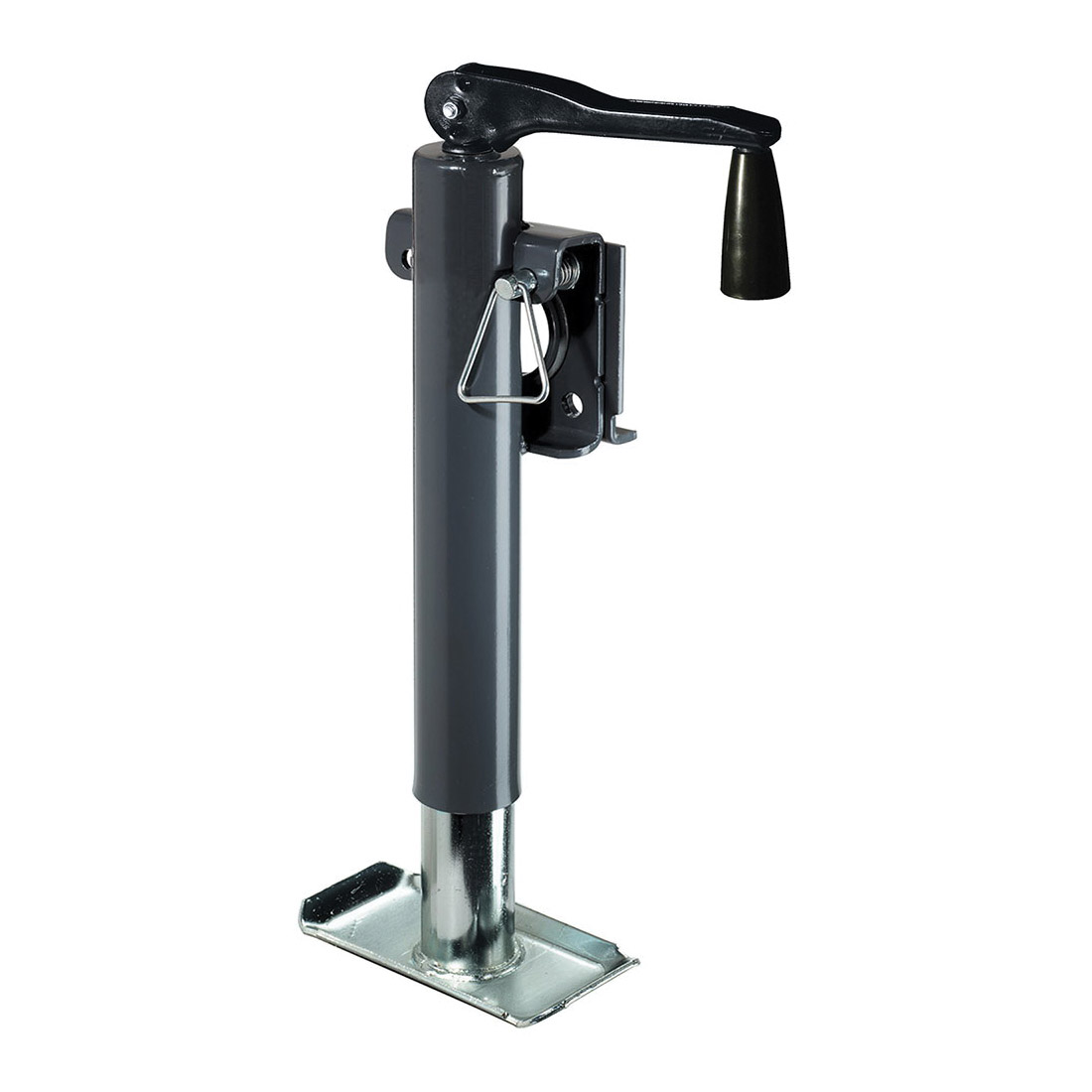 Bulldog 74414 Marine and Recreational Jack, 2000 lb, 10 in Lift, Steel, Black
